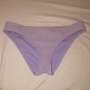Purple bikini bottoms